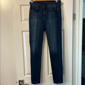 Calvin Klein Women's Deep Blue Ultimate Skinny Jeans 8x32